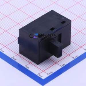 V70201MS02QE Slide Switch Through hole Component (THT) Switch Single Pole Double Throw Rectangle Pin Header PC Pin 7.36mm - Product Image 2
