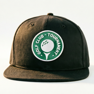 Casquette de camionneur à 6 panneaux brodée sur mesure, à visière plate, pour la pêche, la chasse et le golf, casquette de sport de plein air unisexe, en coton doux et respirant - Product Image 2