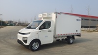 Camion frigorifique électrique Geely F1E, batterie CATL de 53,58 kWh, capacité de chargement de 9 mètres cubes, accessible au garage, meilleur prix