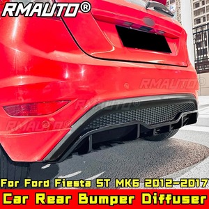 For Ford Fiesta ST MK6 2012-2017 Body Kit Rear Bumper Diffuser Rear Bumper <b>Splitter</b> Rear Bumper <b>Lip</b> Car Accessories - Product Image 1
