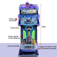 Machine de jeu d'arcade de course Yuejin Machine de jeu de course d'arcade de bateau de surf