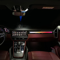 Convient pour 17-23 Porsche Cayenne Dynamic Ambient Lights (crystal Mold Version) 27 Lights