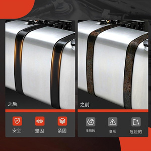 สายรัดยึดถังน้ำมันเหล็กสำหรับรถกระบะ Ford F 250 F 350 F 450หมายเลขชิ้นส่วน579 ST329 329 - Product Image 4