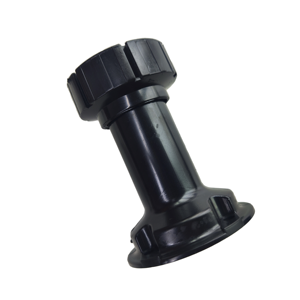 Patas Ajustables Negras de 80 mm para Muebles de Cocina, Patas de Nivelación de Plástico PP para Gabinetes - Product Image 2
