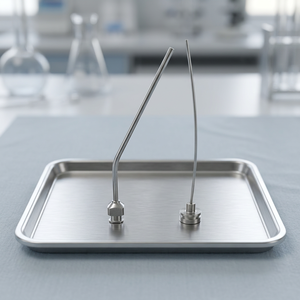 Tube d'aspiration chirurgical médical réutilisable en acier inoxydable, alimenté par une machine, instrument chirurgical de base, certifié CE Classe I - Product Image 2