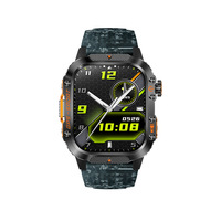 Reloj Inteligente HT36 con Pantalla IPS Cuadrada, Correa de Silicona, GPS, Monitor de Actividad Física, Brújula con Dirección Qibla, Llamadas Magnéticas, GloryFitPro