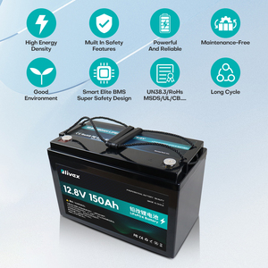 Lifepo4 Batería de litio 24V 100Ah Batería 12V 100ah Batería con Smart Bms para paquetes de baterías de iones de litio - Product Image 3