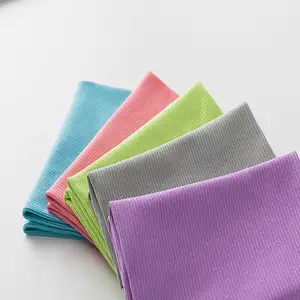 Multiple colors 80% Polyester 20% Microfiber Cleaning Cloths Polishing Car Wiping Micro Fibre Window Towel