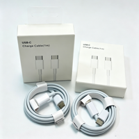 1m 60W Hochgeschwindigkeits-Ladekabel Typ-C zu Typ-C USB-C zu USB-C Schnellladekabel für iPhone 15/16 Smartphones