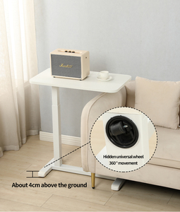 Ada khí nâng bàn cạnh giường ngủ Chiều cao có thể điều chỉnh sofa overbed bảng với bánh xe cho phòng khách sử dụng nhà - Product Image 5