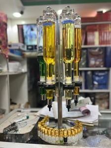 Giá để trưng bày nước hoa toàn cửa hàng thiết kế xoay được 6 đầu, với 6 đầu bơm, 6 chai đựng nước hoa - Product Image 2