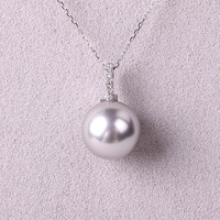 Collier pendentif en perles d'imitation de haute qualité, hypoallergénique, sans nickel, minimaliste, à porter au quotidien, cadeau