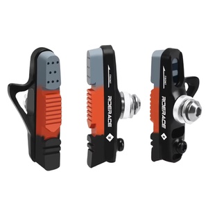 1 paire de plaquettes de frein pour vélo de route C-<span class=keywords><strong>Brake</strong></span> Pad CNC en alliage d'aluminium durable Silence en caoutchouc chaussures de frein de vélo accessoires de cyclisme - Product Image 1