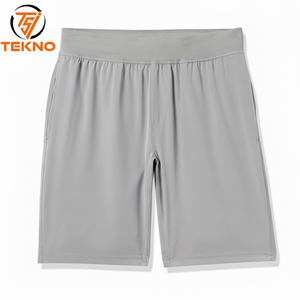 Short en coton réfléchissant avec logo de sérigraphie personnalisée pour hommes décoration lavée tissu polaire style cargo pour la course à pied basket-ball - Product Image 1