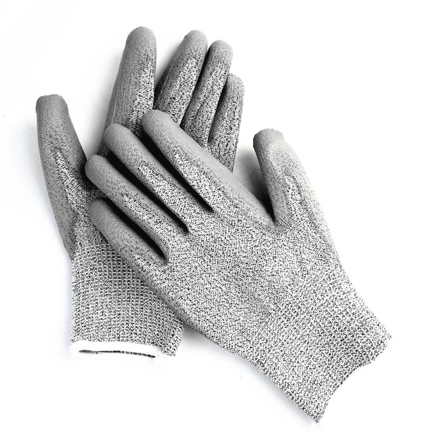 ANT5PPE SNGA5 Ansi A8 Building Safety Work Hppe Pu Anti-Slip Proof Glove Anti Corte Guante Cut Resistant Gloves