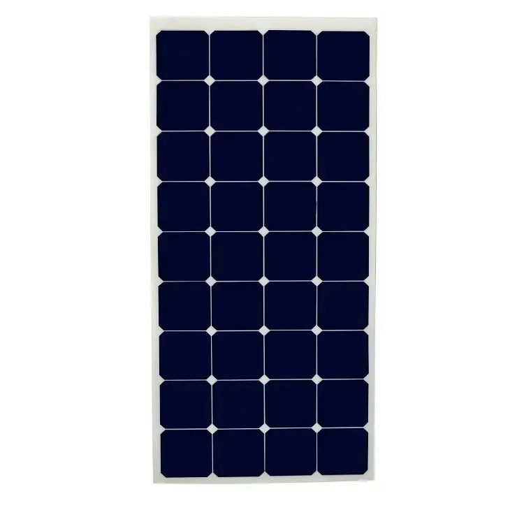 Fabrika kaynağı yüksek verimlilik 120W watt 20.5V good esnek iyi fiyat için güneş panelleri stok