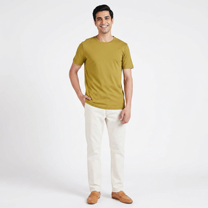 T-shirt 100% coton pour homme, coupe ample, imprimé, T-shirts 100% coton en gros, prix bas, T-shirts pour homme délavés à l'acide - Product Image 1