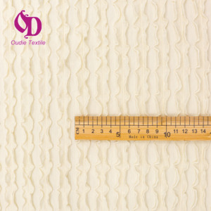 95% poliéster 5% Spandex tela Jacquard rayas personalizadas <span class=keywords><strong>volantes</strong></span> tejido sólido para mujer vocación trajes <span class=keywords><strong>de</strong></span> boda forro - Product Image 4