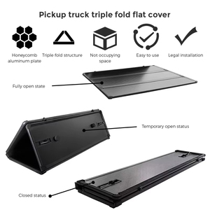 Cubierta Rígida Eléctrica Retráctil de Aluminio Impermeable con Control Remoto y Bloqueo para <span class=keywords><strong>Mitsubishi</strong></span> <span class=keywords><strong>L200</strong></span> NP300 - Product Image 2