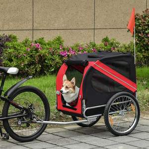 Chien Vélo Remorque Pet Cart Vélo Wagon Cargo Carrier Attachement pour Voyage - Product Image 2