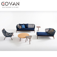 Chaise longue d'extérieur de luxe moderne avec structure en acier inoxydable, dossier ergonomique réglable pour hôtel et usage de loisirs