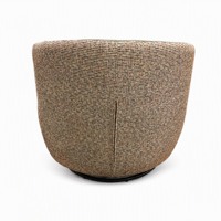 Fauteuil inclinable pivotant moderne à une place pour salon et bureau – Idéal pour le travail et la détente