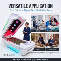 Capsule de bien-être anti-âge et de renouvellement cutané, graphène, infrarouge, photons, jade, vibration, stérilisation à l'ozone, Bluetooth, spa, OEM