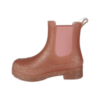 Bottes Chelsea tendance en PVC imprimé, imperméables et antidérapantes pour femme, en polyester, idéales pour la chasse