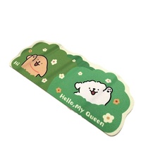 Tapis de Chevet en Peluche Alien Dessin Animé Haut de Gamme en Polyester Fausse Cachemire pour Chambre de Fille Résistant au Froid et à la Saleté pour Baie Vitrée