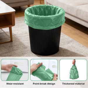 Bolsas de Basura Planas de HDPE Reciclables y Ecológicas HANSEN, Reutilizables para Uso Doméstico en la Cocina - Product Image 5