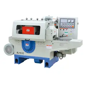 Factory Woodworking Floor Wide Wood Panel Cutting Multi Rip Saw Machine