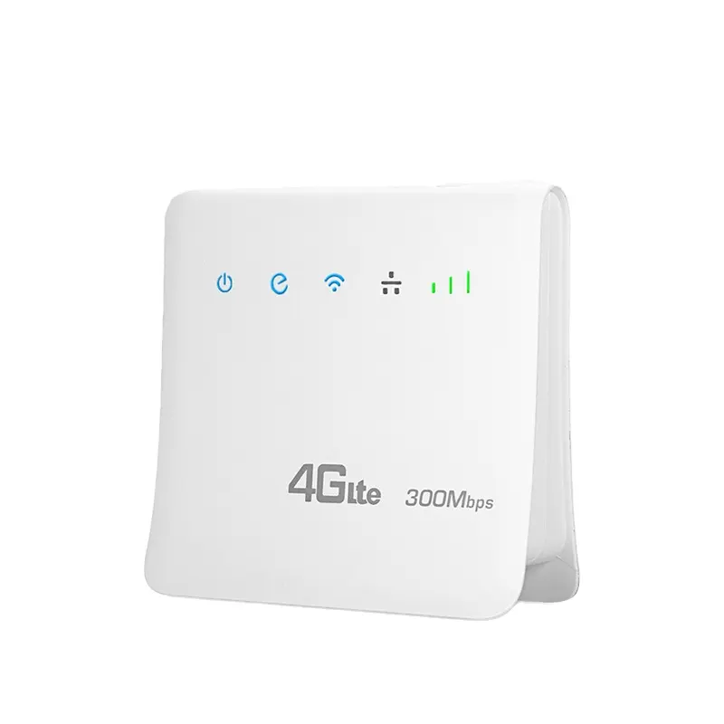 4GWifiルーター3G4G LTE CPEモバイルホットスポットゲートウェイルーター (LANポートSIMカード付き) ポータブルCPEルーター