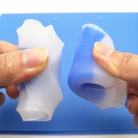 Nouveauté 2026 : Coussinets et talonnettes en gel de silicone avec absorption des chocs pour le soutien de la fasciite plantaire, semelles intérieures et inserts de chaussures pour diabétiques