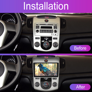 Podofo âm thanh nổi xe hơi 9inch <span class=keywords><strong>2Din</strong></span> Android 13 cho Kia Forte 2009-2017 1 + 32/2 + 64G Máy nghe nhạ<span class=keywords><strong>c</strong></span> xe hơi không dây Carplay Android Auto Hifi Wifi - Product Image 4