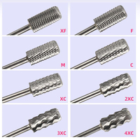 Fraise à ongles professionnelle multifonctionnelle en carbure, embouts de ponceuse à ongles, lime à ongles pour outils de manucure et nail art