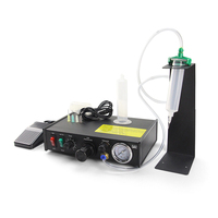 ZB982 220V compte-gouttes de colle semi-automatique industrie électronique Machine de distribution de liquide Machine d'injection de colle de précision manuelle