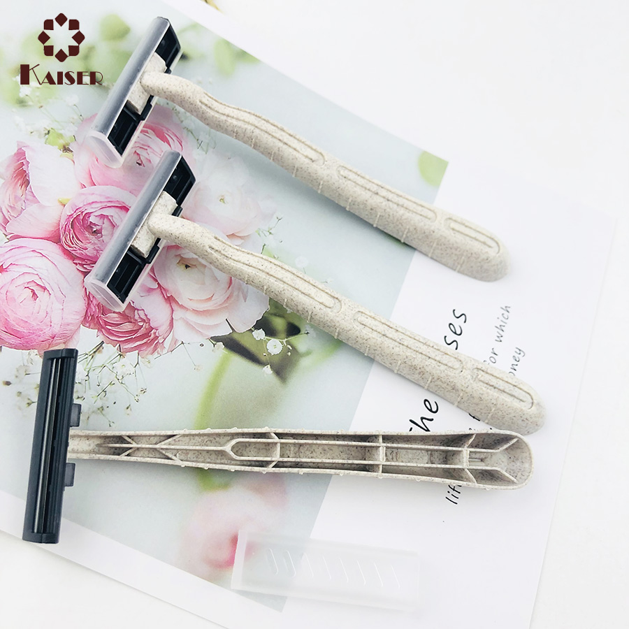 Disposable Wheat Straw Shaving razor for Hotel