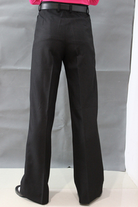 Traje de baile latino de salón para hombre, camisa y pantalones de entrenamiento elásticos transpirables para fiesta de actuación de <span class=keywords><strong>Salsa</strong></span> - Product Image 4