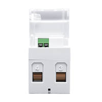 TOMZN Resmi 120V 230V AC 100A Meter Energi Arus Tinggi 50Hz 60Hz Kelas1 35mm DIN Rail 5+1 99999.9 DDS238-2 1-Fasa 2-Kabel