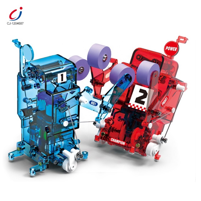 STEM DIY Technology Intelligence Education Robotics Kit Diy Science Fighting Battle Game Rc Boxing Battle Robot Toys