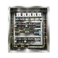 Gabinete de Control de Bomba con Automatización Integrada, Panel Eléctrico de Ensamblaje Completo Aplicado a Proyectos de Tratamiento de Agua