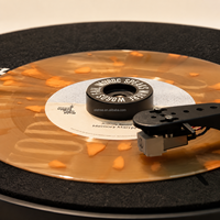 Lecteur de disques vinyles ELETREE 3 vitesses avec bras semi-automatique et haut-parleurs externes