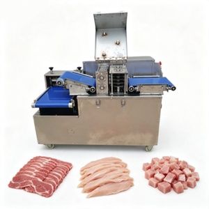 Súper Rendimiento 	 Máquina Cortadora de Pechuga de <span class=keywords><strong>Pollo</strong></span> en Cubos 	 Máquina Rebanadora de Carne, Rebanadora de Cordero y Res 	 Máquina Automática para Cortar <span class=keywords><strong>Pollo</strong></span> - Product Image 5