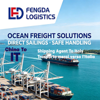 Services d'agent de fret maritime et de logistique pour l'Italie, port de Naples, livraison de marchandises, assurance de la sécurité, transit rapide