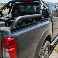 Support de roue de secours universel réglable et robuste avec finition noir mat pour les camions Hilux Ranger D-Max Triton NP300