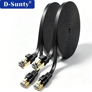 Cat8 <b>Ethernet</b> <b>Cable</b> Factory Direct Cat8 SFTP <b>Cable</b> 100% Bare Copper 40Gbps 2000MHz UL Listed LAN Network Cord for Data Center - Product Image 1