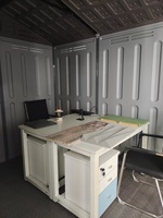Tiny House WooWild – Entrepôt/atelier commercial modulaire préfabriqué, rapide, portable, intelligent, étanche, en HDPE, alimenté à l'énergie solaire