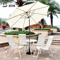 Parasols de jardin de haute qualité Parasols de plage en aluminium Parasols de plage en aluminium de grande taille pour l'extérieur