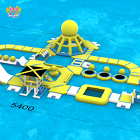 0.9mm PVC flottant gonflable pour jeux d'eau Aqua Park pour mer et lac parc aquatique amusant pour adultes et enfants