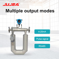 Débitmètre massique Coriolis de précision avec écran LCD haute résolution et débitmètre massique Coriolis stable pour usine, 24 V CC, 220 V CA, précision de 0,2 %